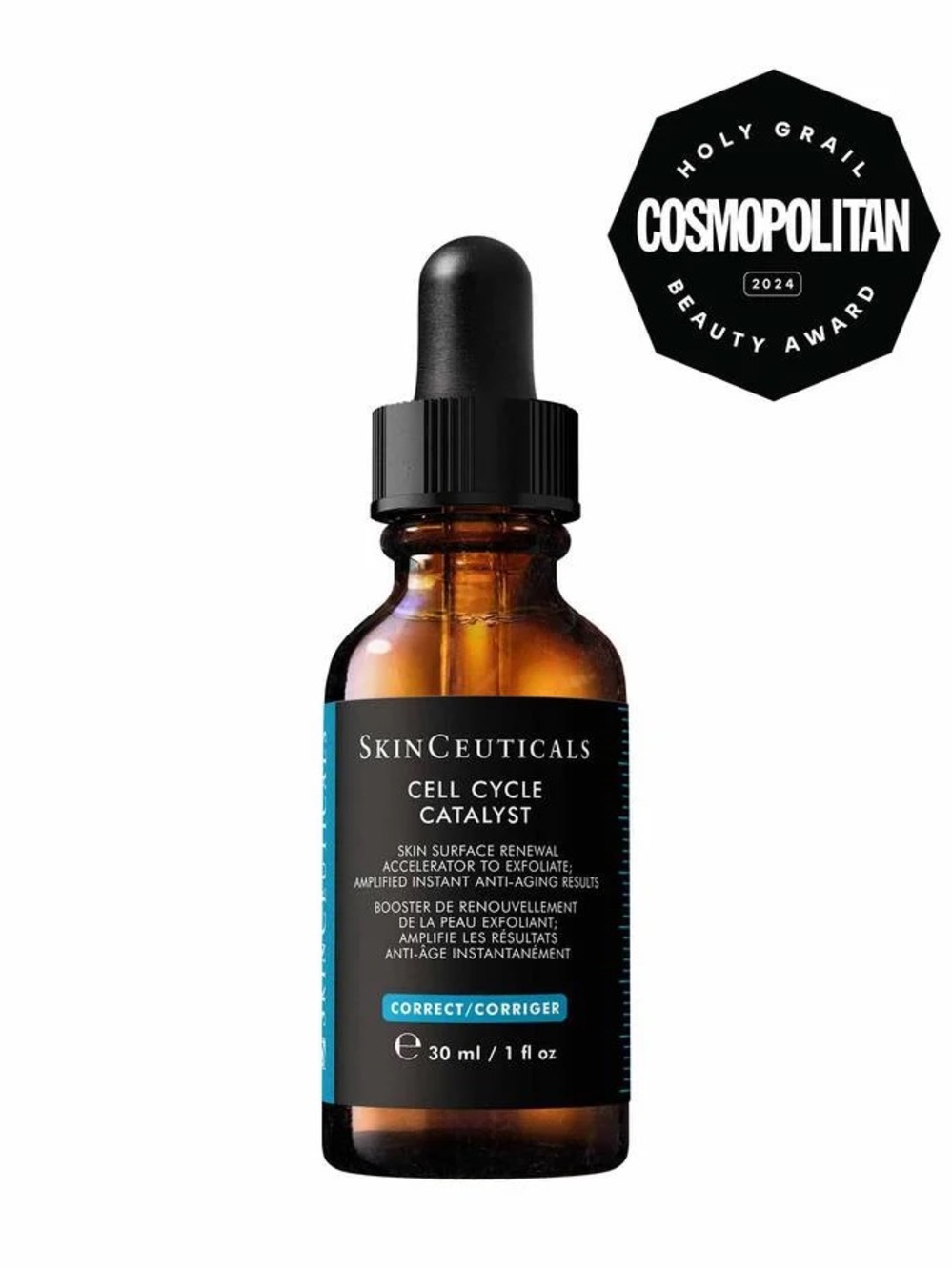 UNOPENED SkinCeuticals Cell Cycle Catalyst - Correcting Serum in Amber/Brown